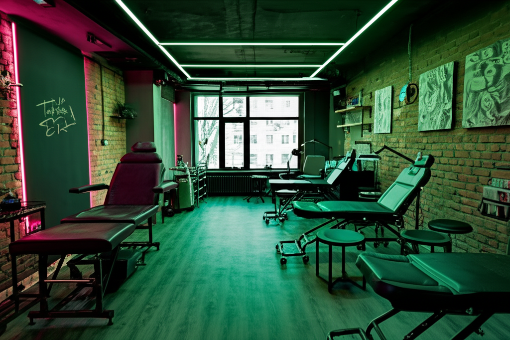 Interior del estudio